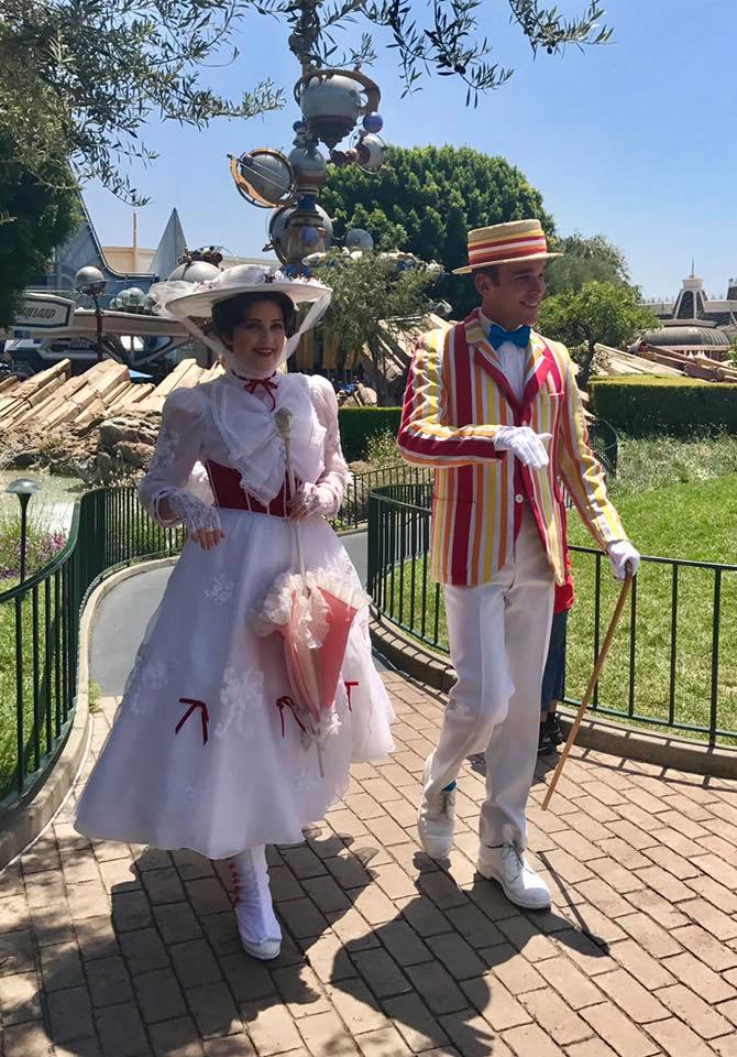 Mary Poppins and Burt